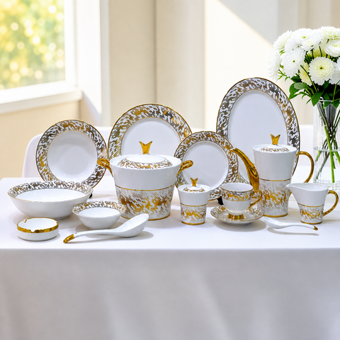 T shape Dinner set 408