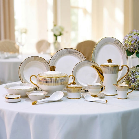 F shape Dinner set 486