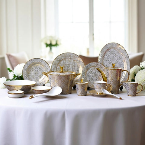 T shape Dinner set 618