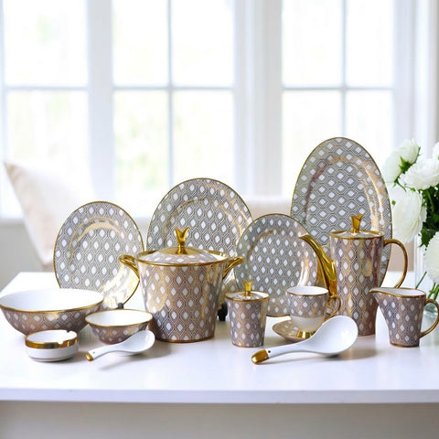 T shape Dinner set 431